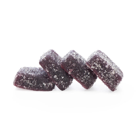THC gummies 20mg | blackberry | 12 pack | edibles