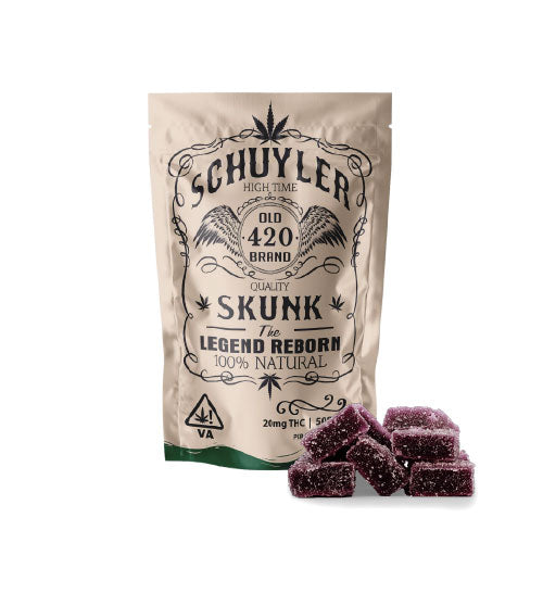 THC gummies 20mg | blackberry | 12 pack | edibles